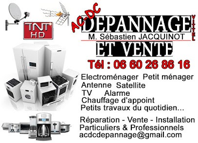 AC-DC DEPANNAGE, Magasin d'Electroménager à Vittel