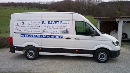 Davet Fabrice, Réparateur d'Electroménager à Moissey