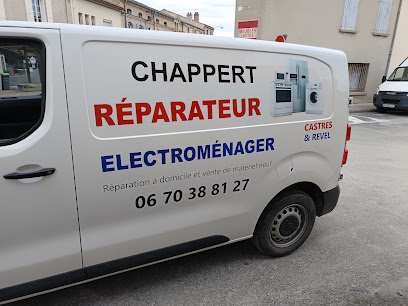 Chappert Rene Réparateur Electromenager, Réparateur D'appareils Électroménagers à Revel